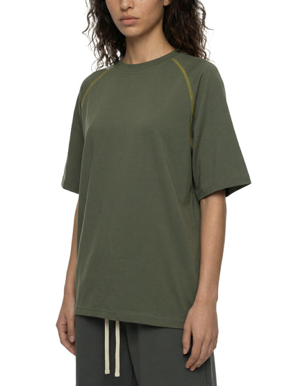 Unisex Contrast Stitch Raglan T-Shirt
