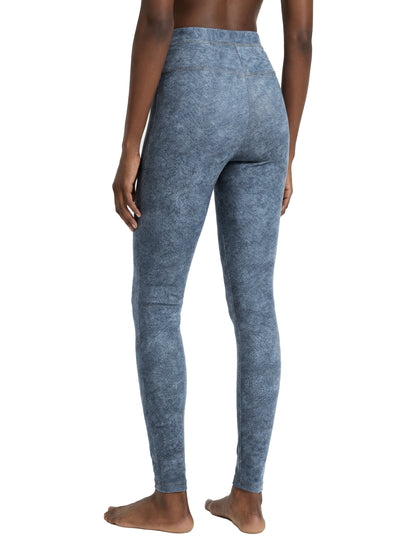 Women's Faux Denim Zip-Fly Leggings